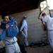 Skyline senior catcher Patrick Walker puts on his pads before taking the field on Monday, April 22. Daniel Brenner I AnnArbor.com